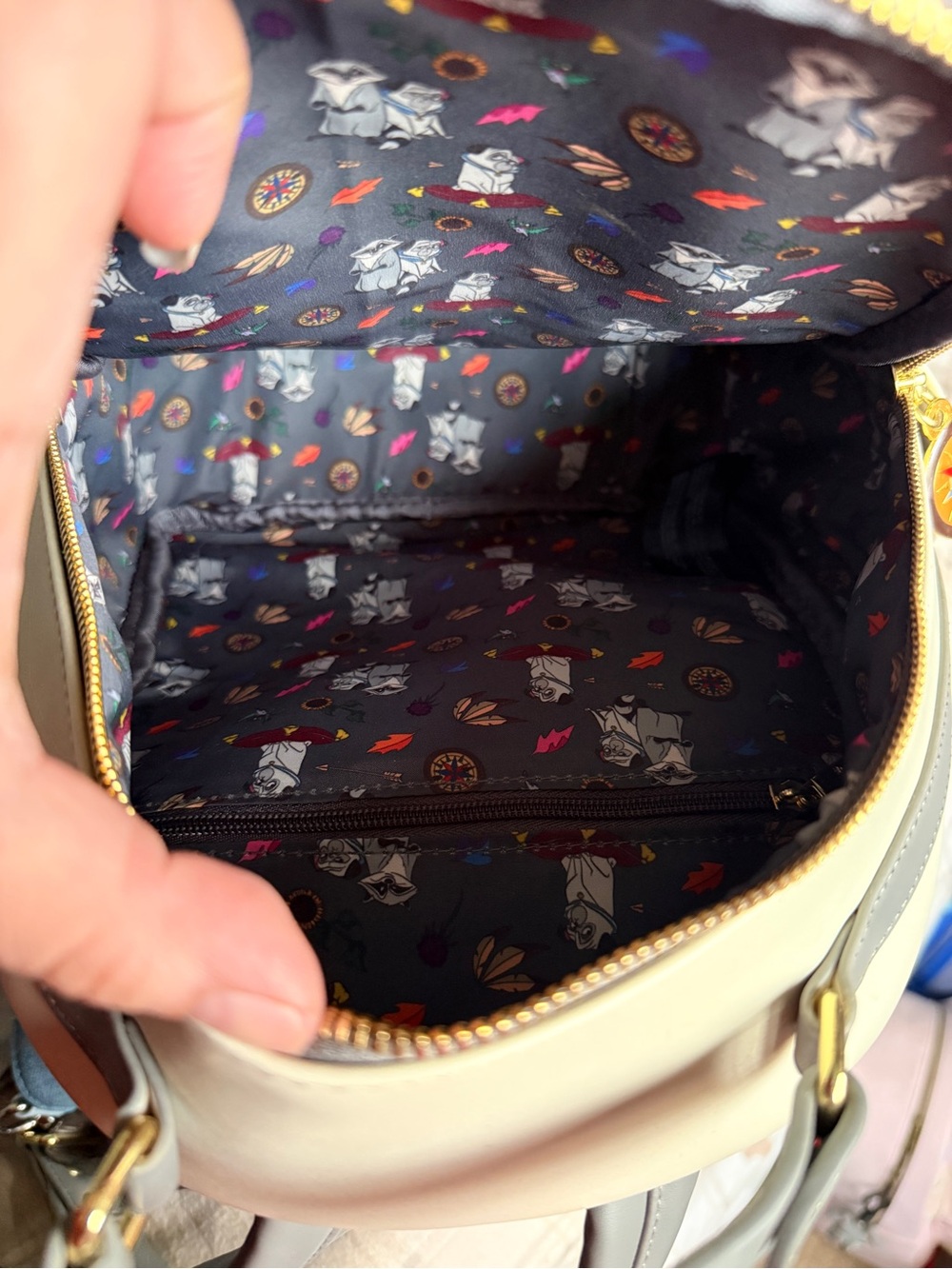 Loungefly Disney Percy Mini Backpack - Picture 7 of 8